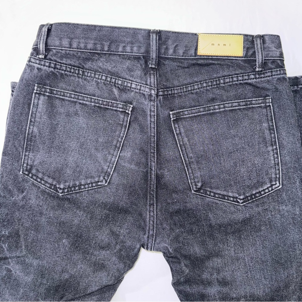 SKELETON STRAIGHT DENIM mnml - Picture 3 of 4